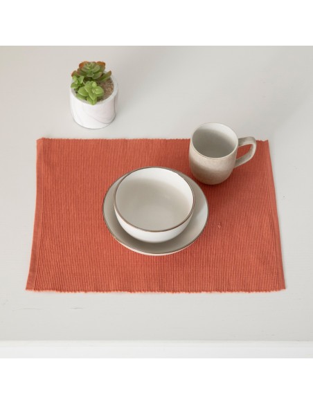 Mantel individual algodón liso