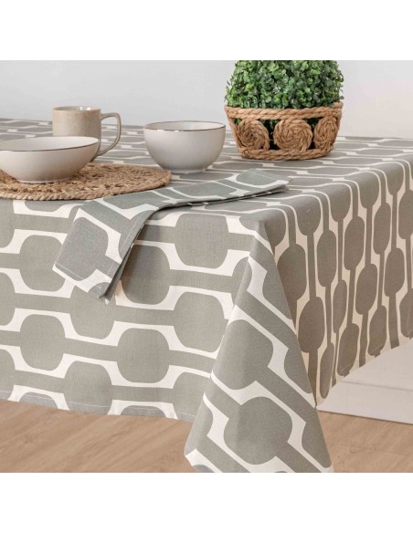 Mantel antimanchas Sunnies verde seco