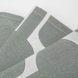 Set 4 servilletas Sunnies verde seco 2