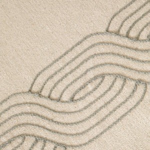 Alfombra algodón Verso verde seco 2