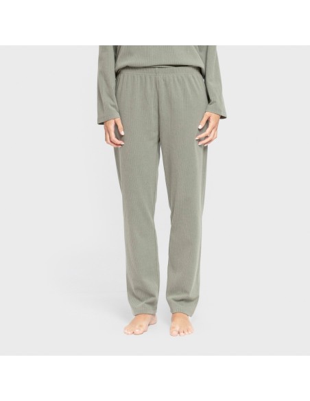 Pijama canalé Raya ancha lisa