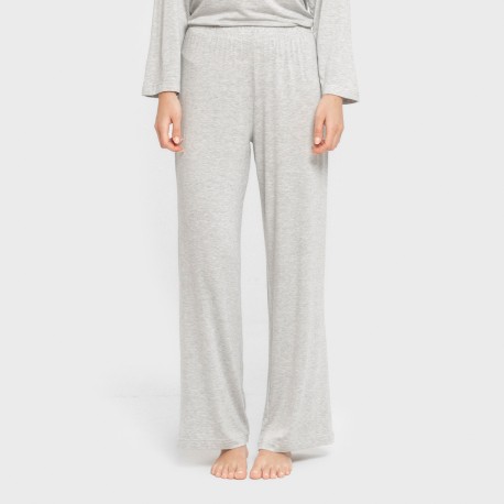 Pijama largo viscosa mujer liso