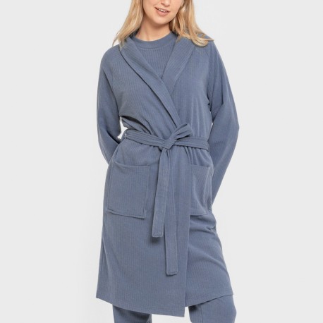 Bata canalé Raya ancha lisa