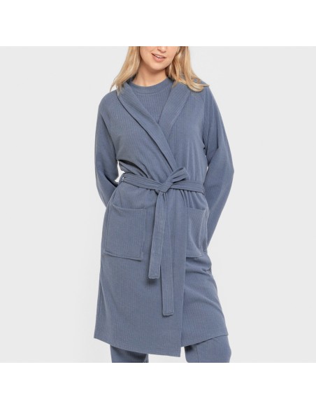 Bata canalé Raya ancha lisa