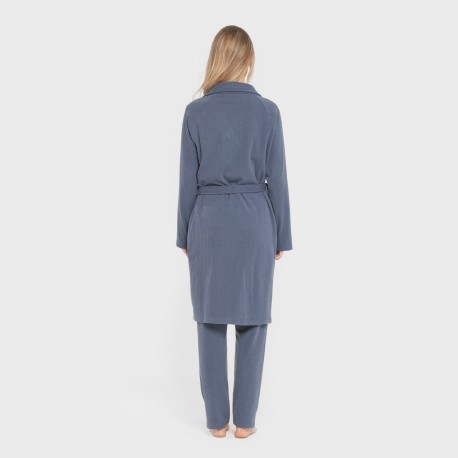 Bata canalé Raya ancha lisa