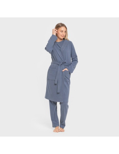 Bata canalé Raya ancha lisa