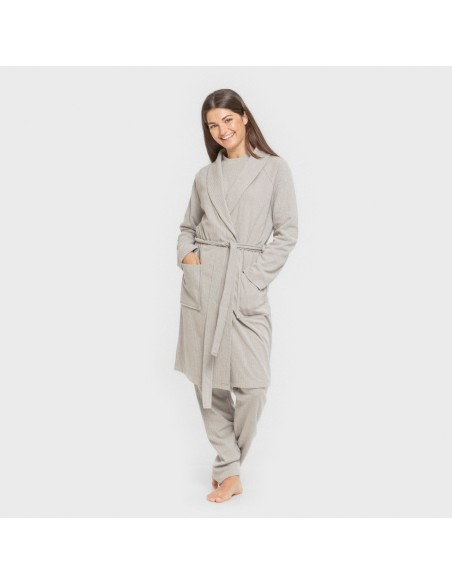 Bata canalé Raya ancha lisa