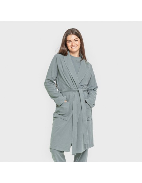 Bata canalé Raya ancha lisa