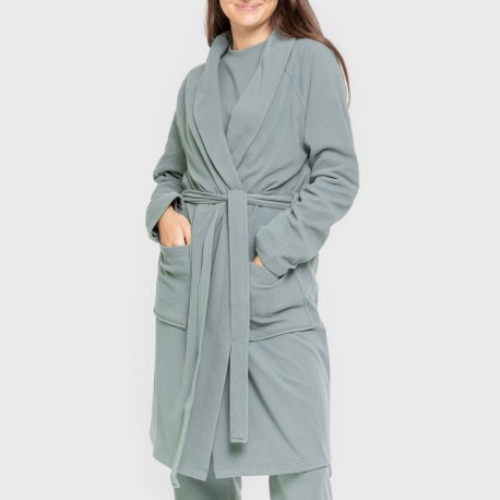 Bata canalé Raya ancha lisa