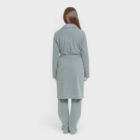 Bata canalé Raya ancha lisa