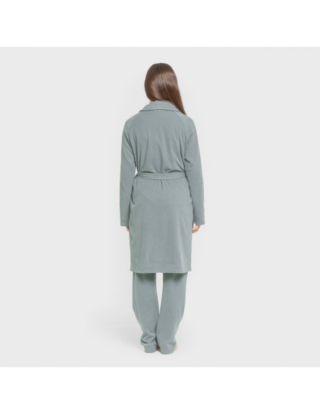 Bata canalé Raya ancha lisa