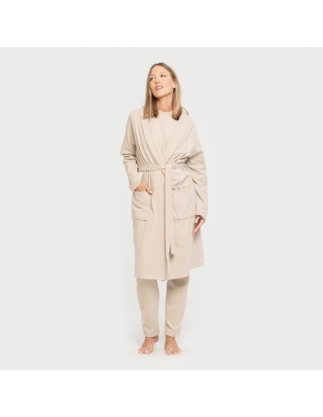 Bata canalé Raya ancha lisa