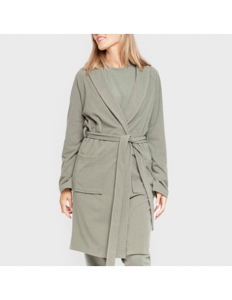 Bata canalé Raya ancha lisa