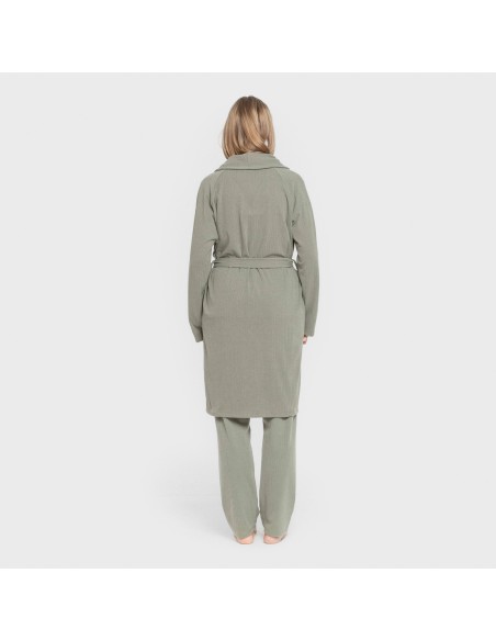 Bata canalé Raya ancha lisa