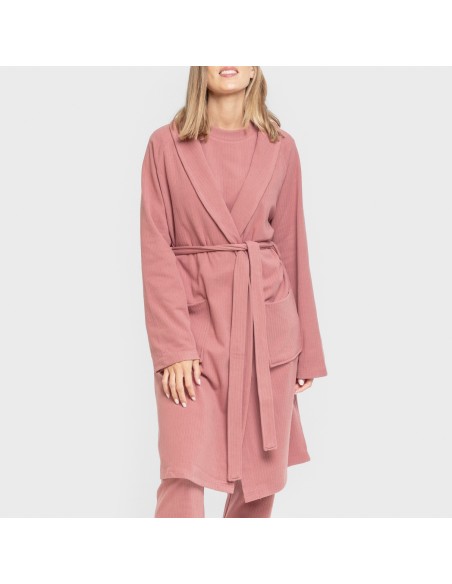 Bata canalé Raya ancha lisa