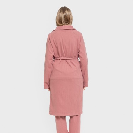 Bata canalé Raya ancha lisa