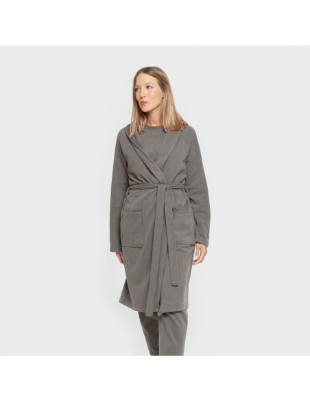 Bata canalé Raya ancha lisa