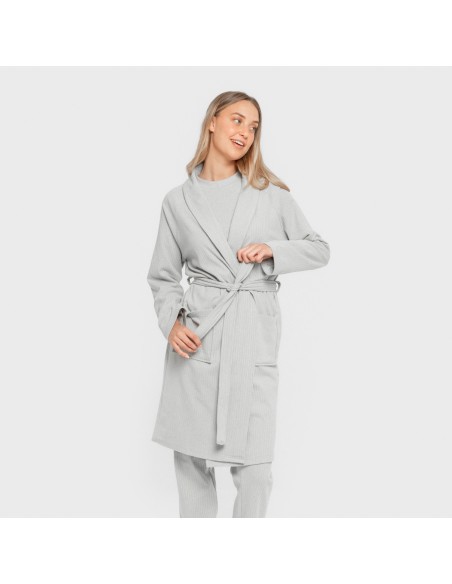 Bata canalé Raya ancha lisa