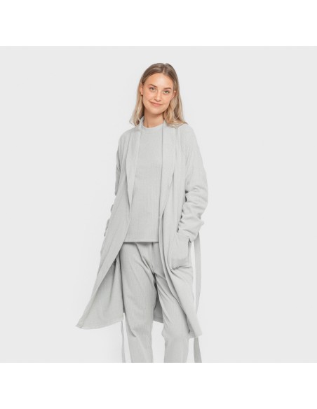 Bata canalé Raya ancha lisa