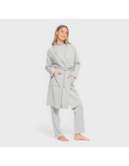 Bata canalé Raya ancha lisa