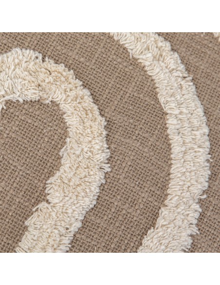 Cojín cuadrante algodón Drus 45x45 - funda + relleno