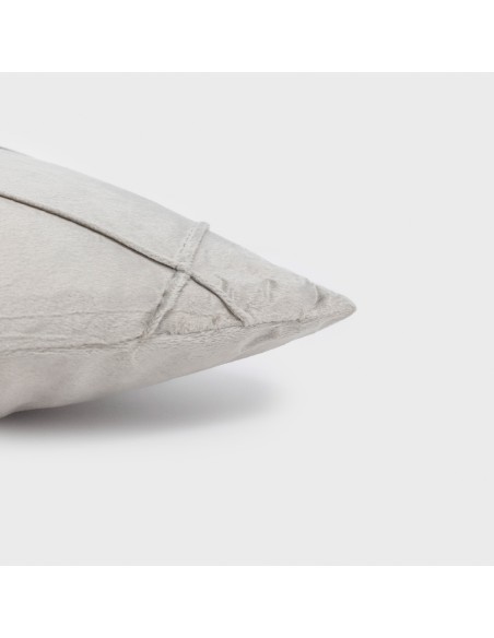 Cojín rectangular 30x50 New Rombo terciopelo liso - funda + relleno