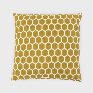 Cojín cuadrante antimanchas Nona lima 45x45 - funda + relleno