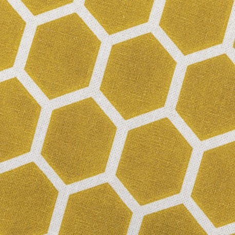 Cojín cuadrante antimanchas Nona lima 45x45 - funda + relleno