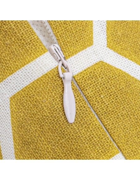 Cojín cuadrante antimanchas Nona lima 45x45 - funda + relleno
