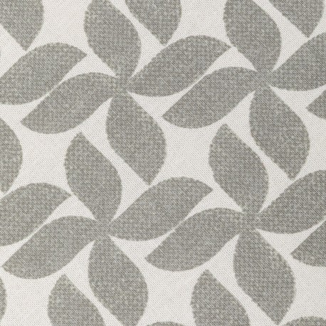 Cojín cuadrante antimanchas Keira gris 45x45 - funda + relleno