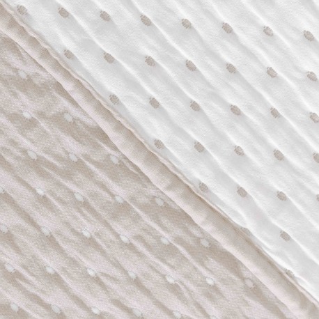 Colcha doble tela jacquard Punto