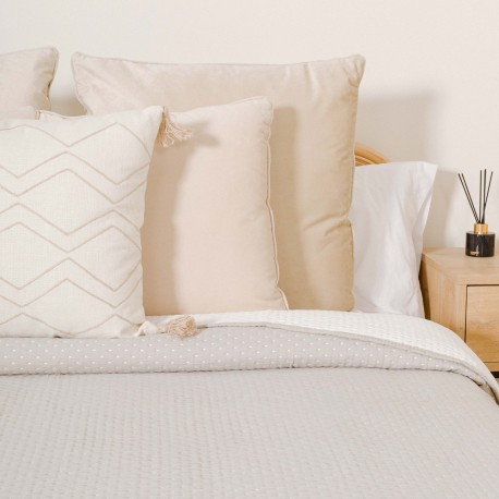 Colcha doble tela jacquard Punto