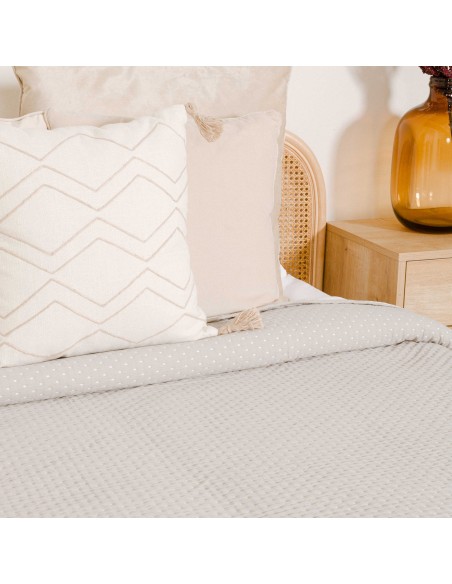 Colcha doble tela jacquard Punto