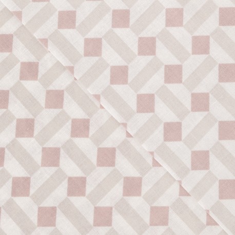 Juego de sábanas Enrieta rosa keike - topo