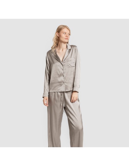 Pijama largo mujer Saten Friday