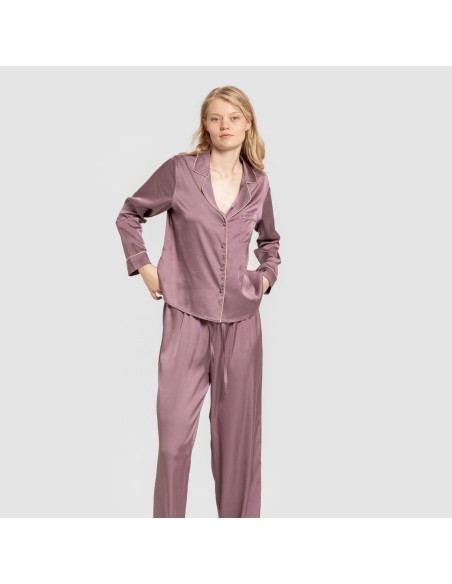 Pijama largo mujer Saten Friday