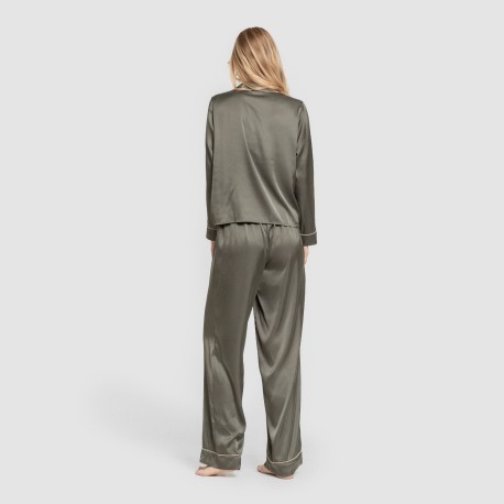 Pijama largo mujer Saten Friday