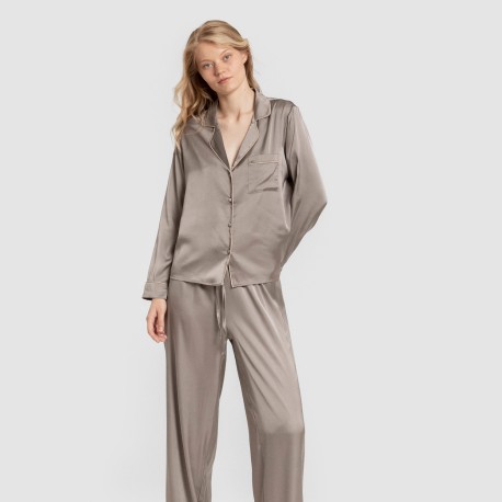 Pijama largo mujer Saten Friday