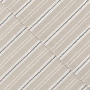 Juego de sábanas algodón Raya Segovia azul keike 2