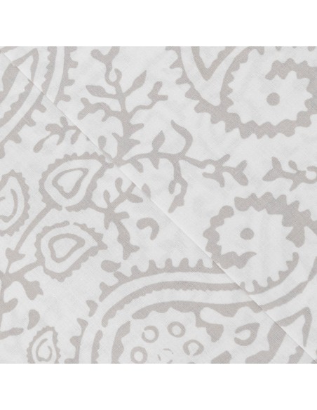 Juego de sábanas algodón Caterina gris claro