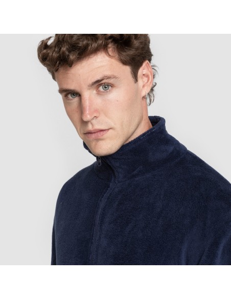 Sudadera coral hombre lisa