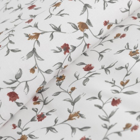 Funda nórdica algodón Triana ocre - caldera