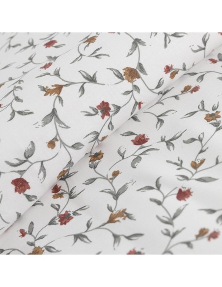 Funda nórdica algodón Triana ocre - caldera