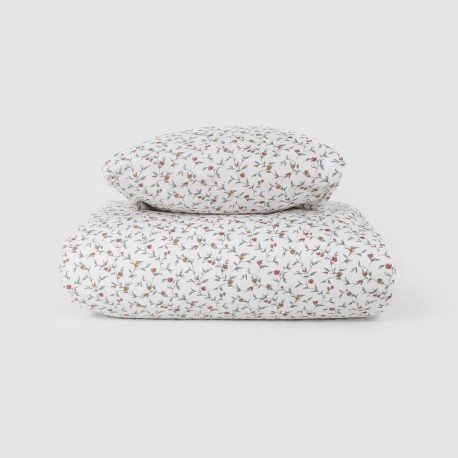 Funda nórdica algodón Triana ocre - caldera