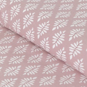 Funda nórdica algodón Zurich malva rosa 2