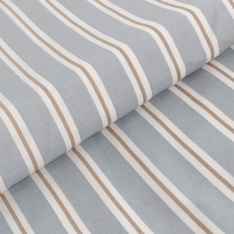 Funda nórdica algodón Schon azul grisaceo