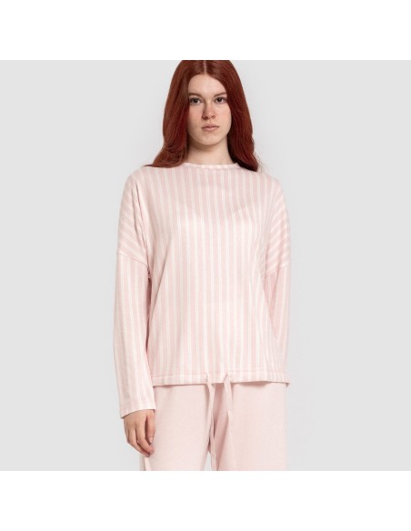 Pijama largo Secret mujer Raya Marsella rosa