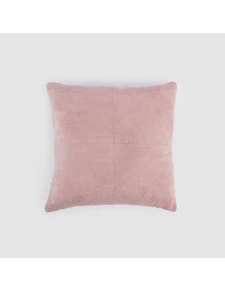 Cojín cuadrante Ante liso - funda + relleno
