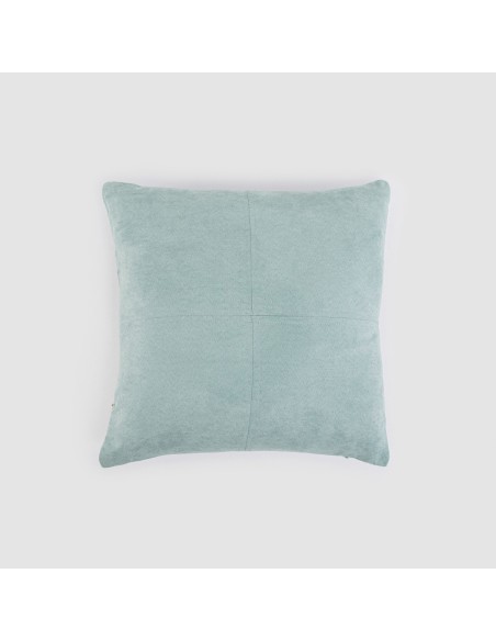 Cojín cuadrante Ante liso - funda + relleno