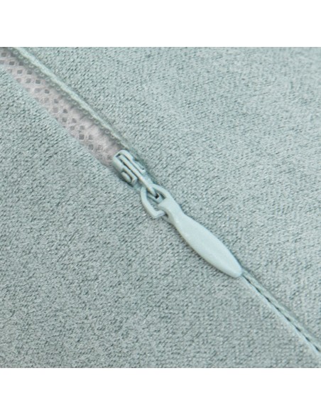 Cojín cuadrante Ante liso - funda + relleno